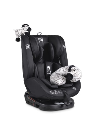 Moni Kindersitz Serengeti 0-36 kg in schwarz