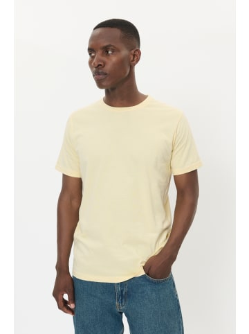 Matinique T-shirt Jermane Gerade Passform in Golden Haze