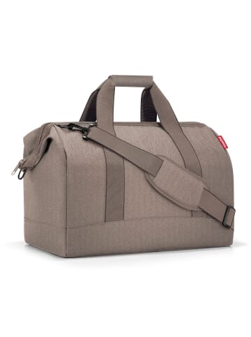 Reisenthel Allrounder L Weekender Reisetasche 48 cm in herringbone mokka
