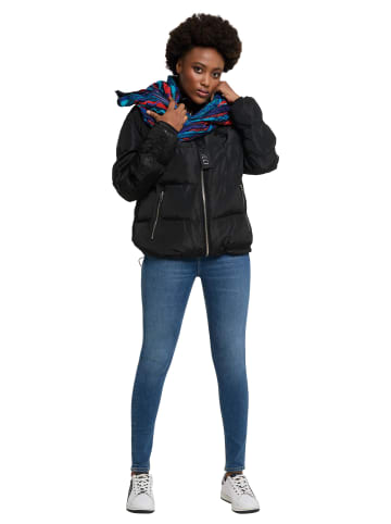 Carlo Colucci Winterjacke Daverda in Schwarz