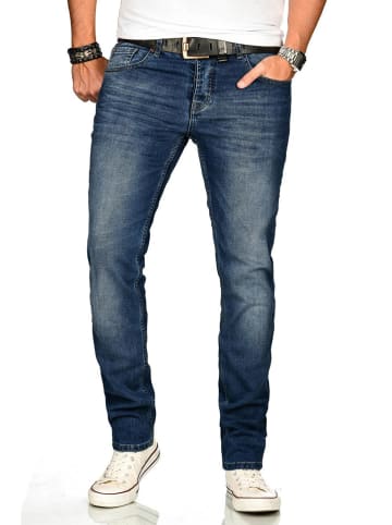 Alessandro Salvarini Jeans Salvarini-Basic-Multi7 in Mittelblau