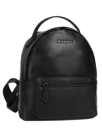 Bugatti Rucksack BELLA echt Leder in schwarz