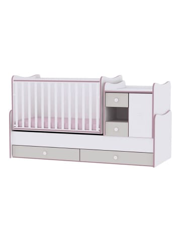 Lorelli Baby- und Kinderbett Mini Max in rosa