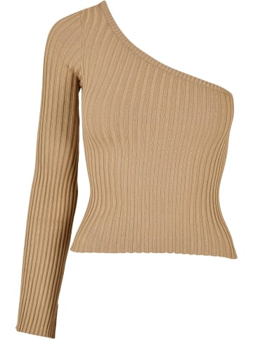 Urban Classics Urban Classics Gestrickter Rundhalsausschnitt in unionbeige