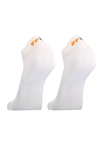 UphillSport Füßlinge FRONT LOW 2er Pack in White