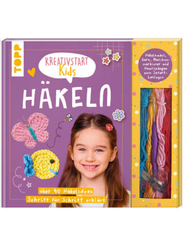Frech Buch - Kreativstart Kids Häkeln. Anleitungsbuch und Material