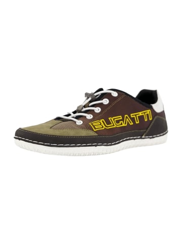 Bugatti Sportliche Slipper in Grün