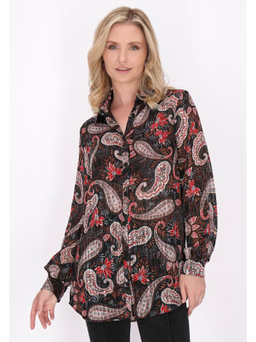 VIRITA Women Bluse in Schwarz Mehrfarbig