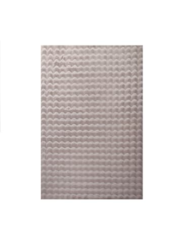 KADIMA DESIGN Teppich Waschbar Hochflor Uni Polyester Wohnzimmer in Beige