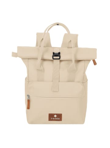 travelite Basics Daypack 37 cm Laptopfach off-white