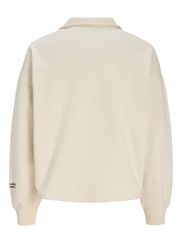 Jack & Jones Sweatshirt in Antique White