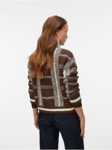 Vero Moda Strickjacke in Chocolate Torte