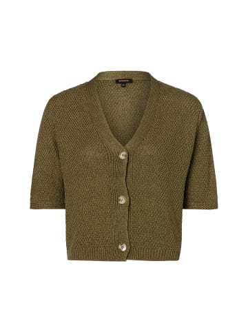 More & More Strickjacke in oliv - 0001