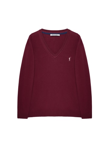 Polo Club Pullover in BORDEAUX