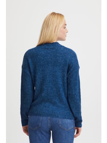 ICHI Strickpullover IHKAMARA Loose fit in True Blue
