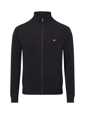 Gant Strickjacke in anthrazit - 0002