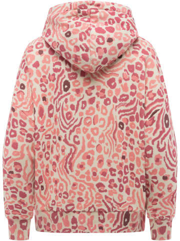 ragwear Kapuzenpullover Pirita Print in Pink26