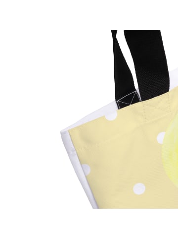 Mr. & Mrs. Panda Shopping Bag Glühwürmchen mit Spruch in Gelb Pastell