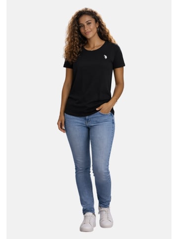 U.S. Polo Assn. U.S. POLO ASSN Herren T-Shirt P030 in Schwarz