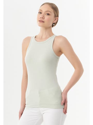 Organication Top "WCASUAL014" in Salbeigrün