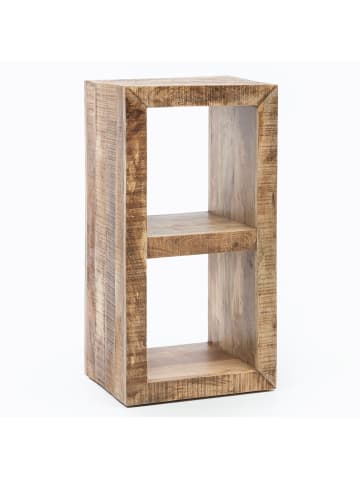 FineBuy Bücherregal in Braun / Mango / 45x35x90