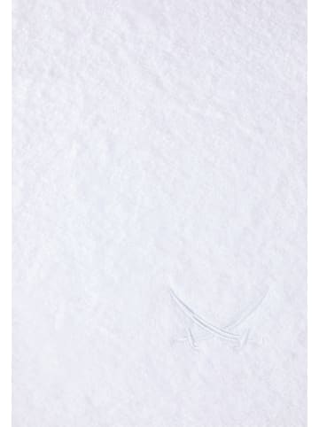 Sansibar 2er Handtuch-Set „Frottier-Kollektion Classic“, 50x100 cm in Weiß