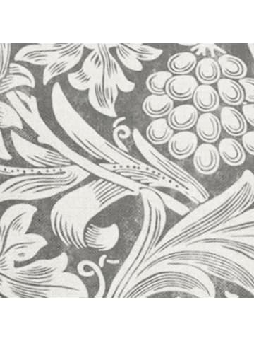 Erwin Müller Nicky-Velours, Samt Kissenhülle in grau