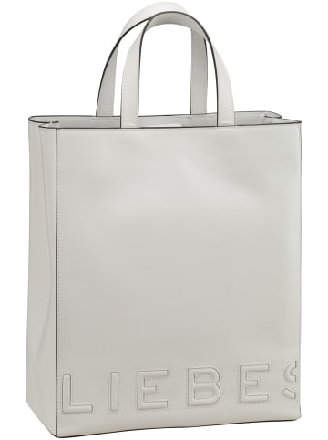 LIEBESKIND BERLIN Handtasche Paper Bag Logo M in Off White