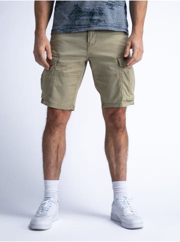 Petrol Industries Cargo-Shorts mit Gürtel Gulf Shores in Braun