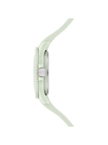 s.Oliver Armbanduhr mit süßem Leo Detail in grün