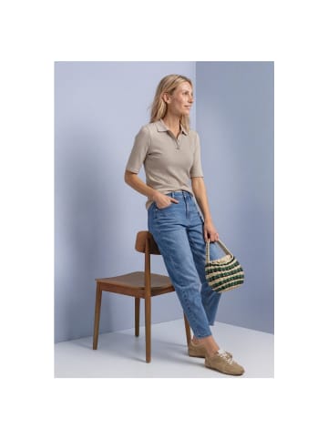 Street One T-Shirt in clay sand mel.