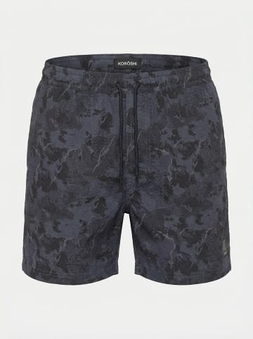 KOROSHI Langer technischer surfbadeanzug fÃ¼r mÃ¤nner in blau