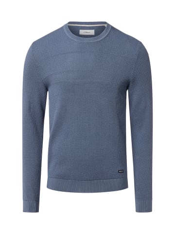 s.Oliver Pullover in blau - 0002