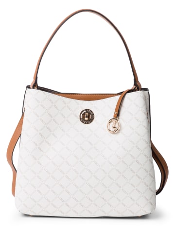 L.Credi Handtasche Filiberta in weiß cognac - 0006