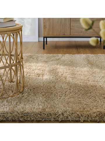 ESPRIT Hochflorteppich Yogi in beige sand