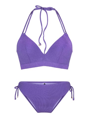 Linga Dore padded bikiniset Triangle in Violet