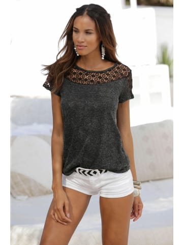 Vivance T-Shirt in anthrazit-meliert