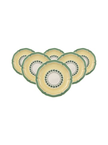 Villeroy & Boch 6er Set Espressountertassen French Garden Fleurence in Bunt ø 12,2 cm in bunt