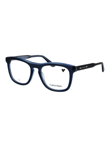 Calvin Klein Männer Optische Fassungen Rechtwinklig Blau
