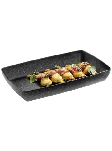 APS GN 1/1 Schale FROSTFIRE in schwarz - 53 x 32,5 cm, H: 7,5 cm 9 Liter