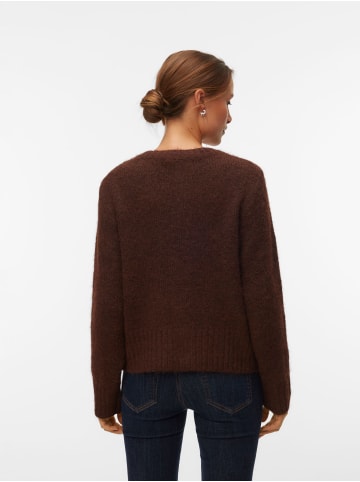 Vero Moda Strickjacke in Chocolate Torte