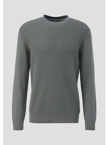 s.Oliver Strickpullover in 9467_grau meliert