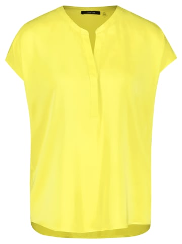 TAIFUN Bluse Kurzarm in Fresh Lemon