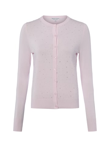Marie Lund Strickjacke in rosa - 0005