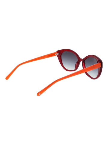 comma Frauen Sonnenbrille Katzenauge Lila