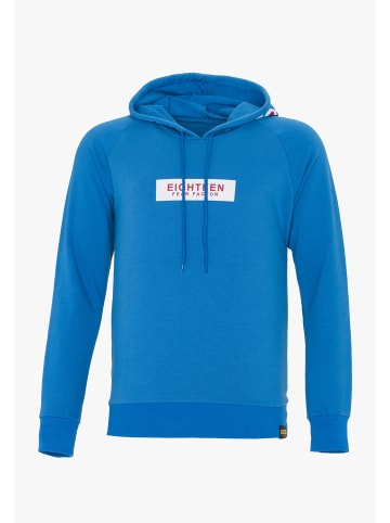 PLUS EIGHTEEN Herren Kapuzenpullover in Blau
