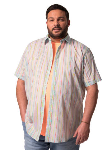 Men Plus Hemd in bleached denim