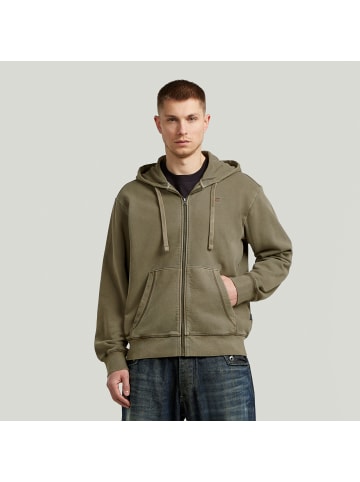 G-Star Raw Sweatjacke in khaki - 0001