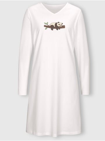 Sieh an! Nachthemd in ecru + apfel