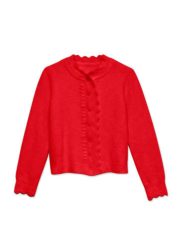 Vero Moda Strickjacke in High Risk Red